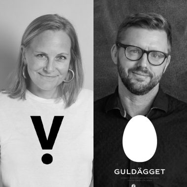 Meet Your Jurors for Visuelt & Guldägget, Carl and Rikke